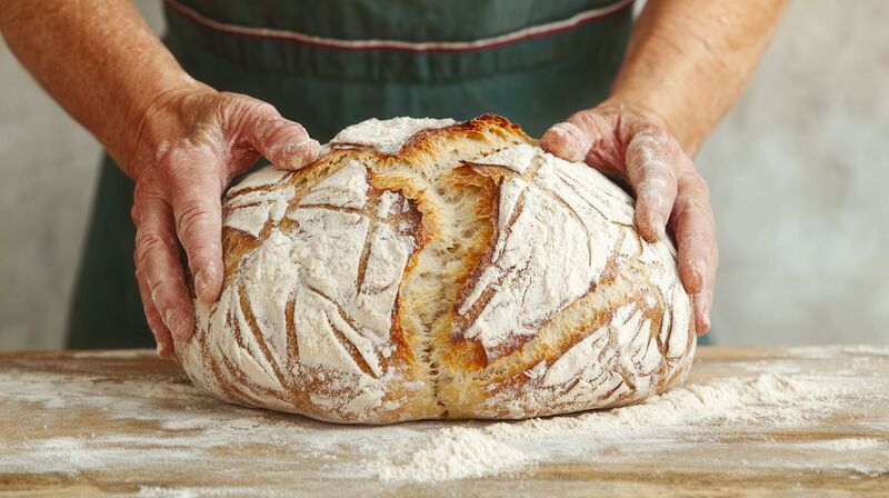 Brood bakken op de hoeve